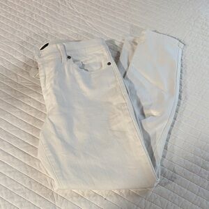 Banana Republic Women's White Skinny Jeans